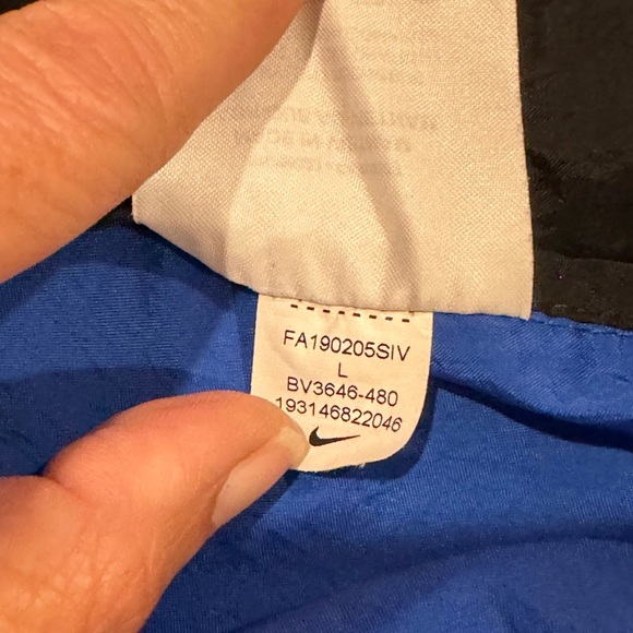 Nike Vintage Colour Block Spell Out Zip Up Jacket Size Youth Large - Picture 7 of 7